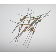 100X RESISTOR 0,25W 12 OHMS CARVÃO